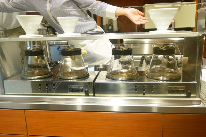 陸カフェROOMのハンドドリップコーヒー