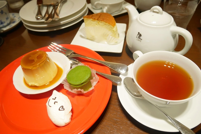 陸カフェROOMの満喫セット
