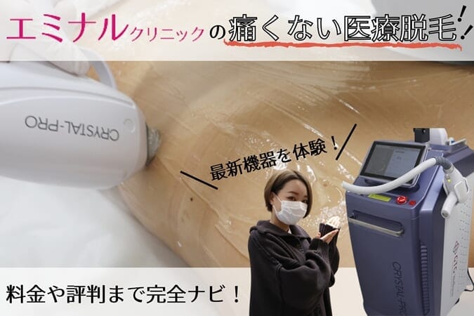 体験レポ エミナルクリニックの 痛くない医療脱毛 料金や評判まで完全ナビ