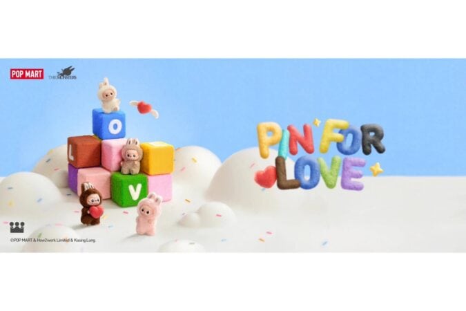 POP MART公式サイトのラブブ商品画像