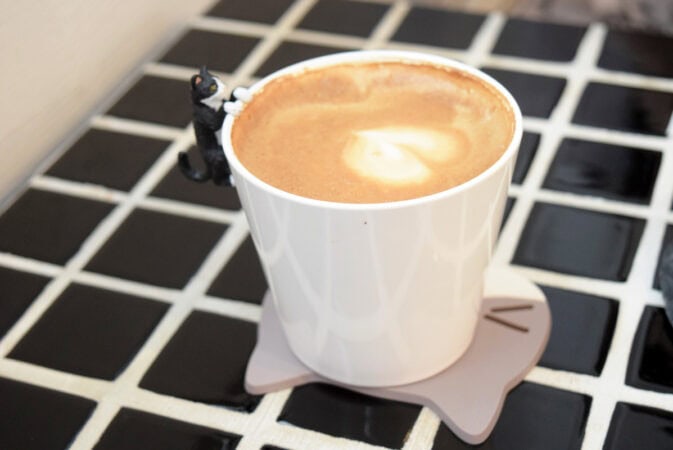 Cafe JJのカフェラテ(600円)