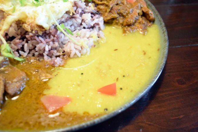 スパイスカレーまるせのダル（豆カレー）