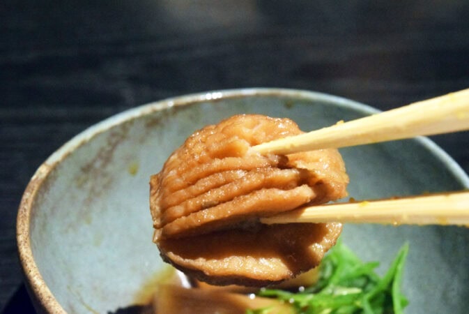俺の割烹 梅田北新地の「鱧と牛蒡の有馬煮」