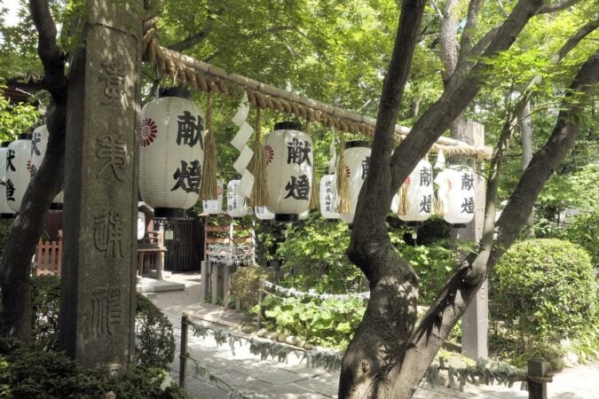 天王寺・茶臼山の堀越神社